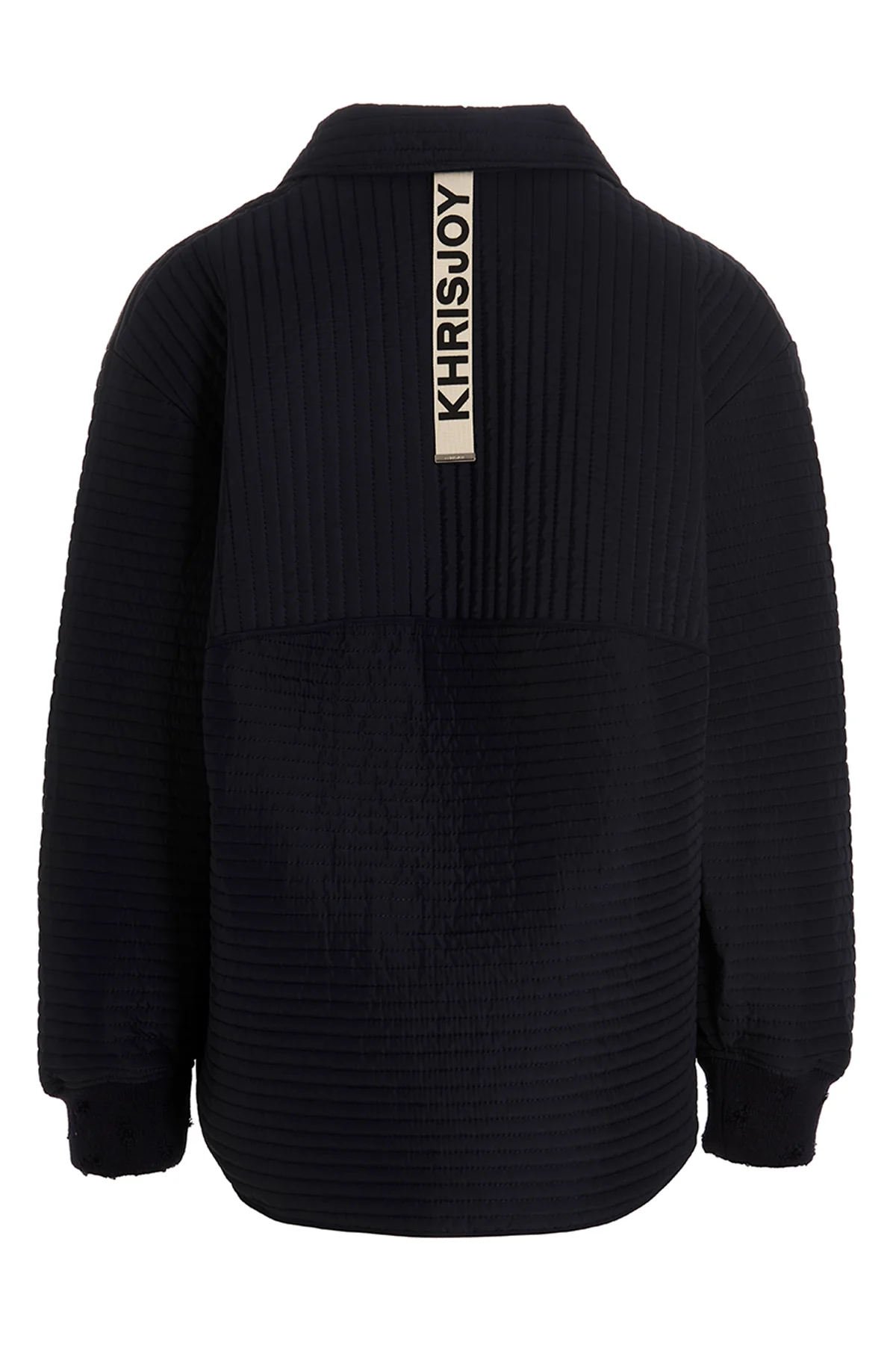 KHRISJOY 0.0 chore quilted stripes quilted nylon down jacket