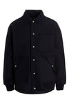 chore quilted stripes quilted nylon down jacket