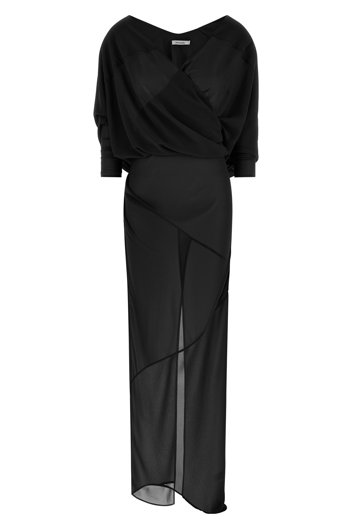 ENTIRE STUDIOS M long fluid fabric dress