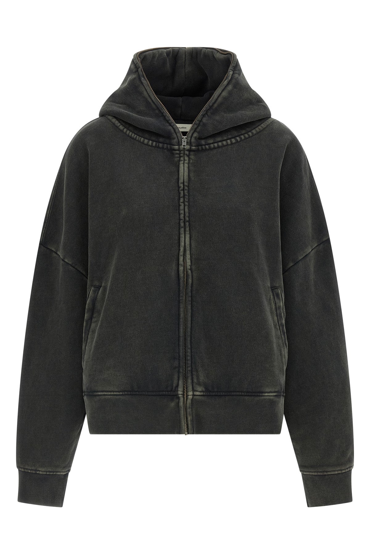ENTIRE STUDIOS S eternal hoodie in 510 gsm fleece cotton garment-dyed and washed