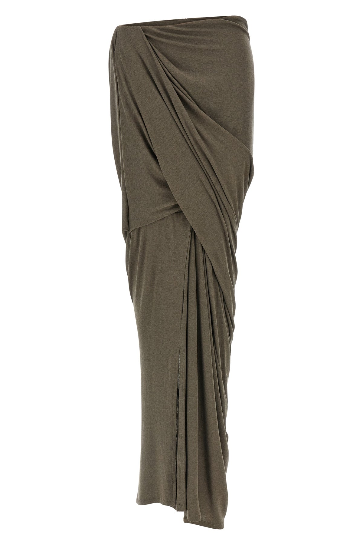 ENTIRE STUDIOS M dia skirt in slightly stretch wool blend knit