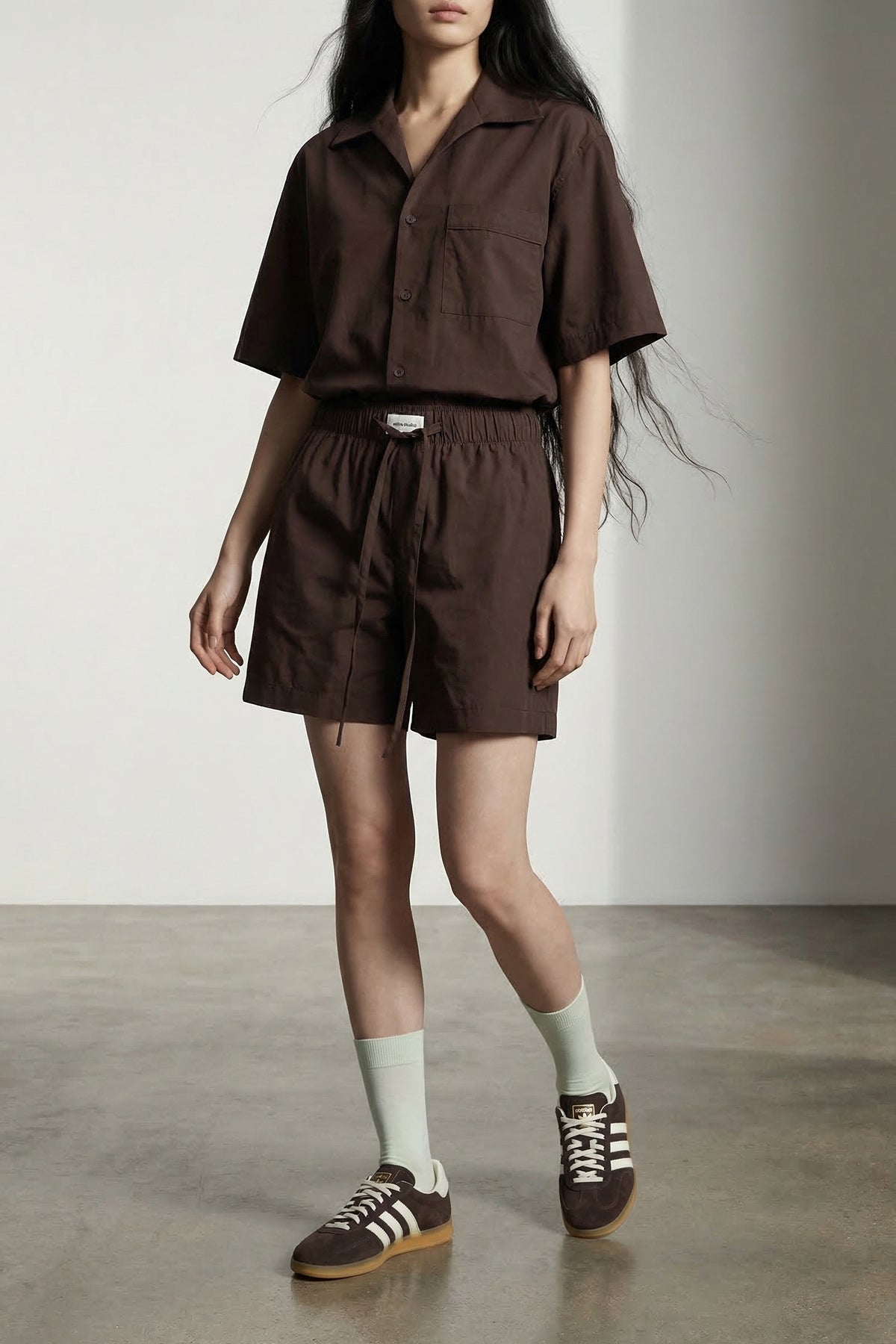 ENTIRE STUDIOS M pajama 110 gsm cotton shirt