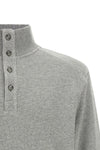510 g/m² mélange port cotton sweater