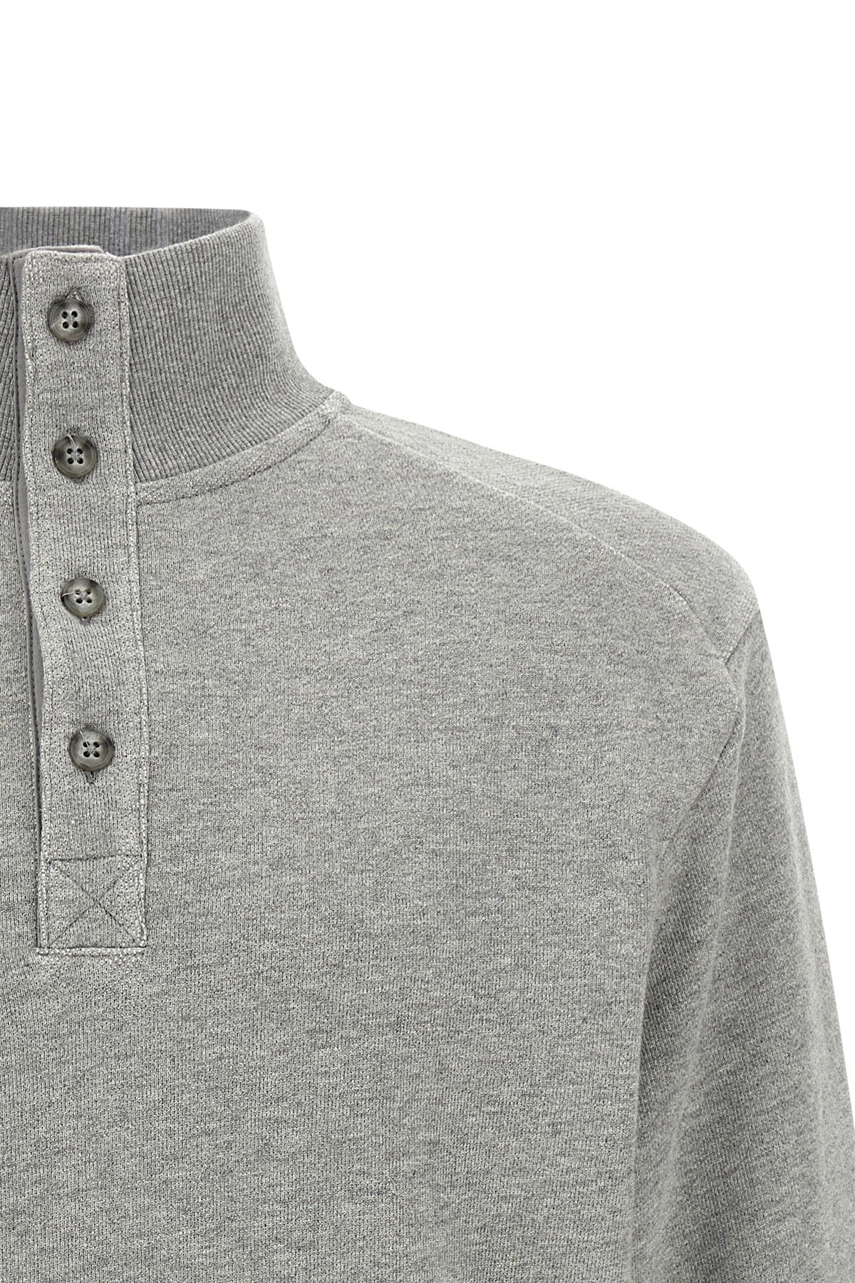 510 g/m² mélange port cotton sweater