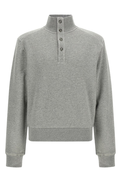 510 g/m² mélange port cotton sweater