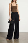 stretch viscose top