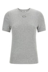 lounge ribbed stretch cotton t-shirt