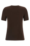 lounge ribbed stretch cotton t-shirt
