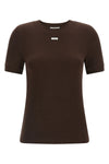 lounge ribbed stretch cotton t-shirt