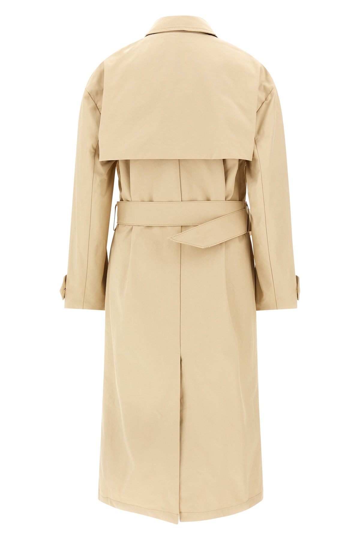 ENTIRE STUDIOS XS classic cotton canvas trench coat