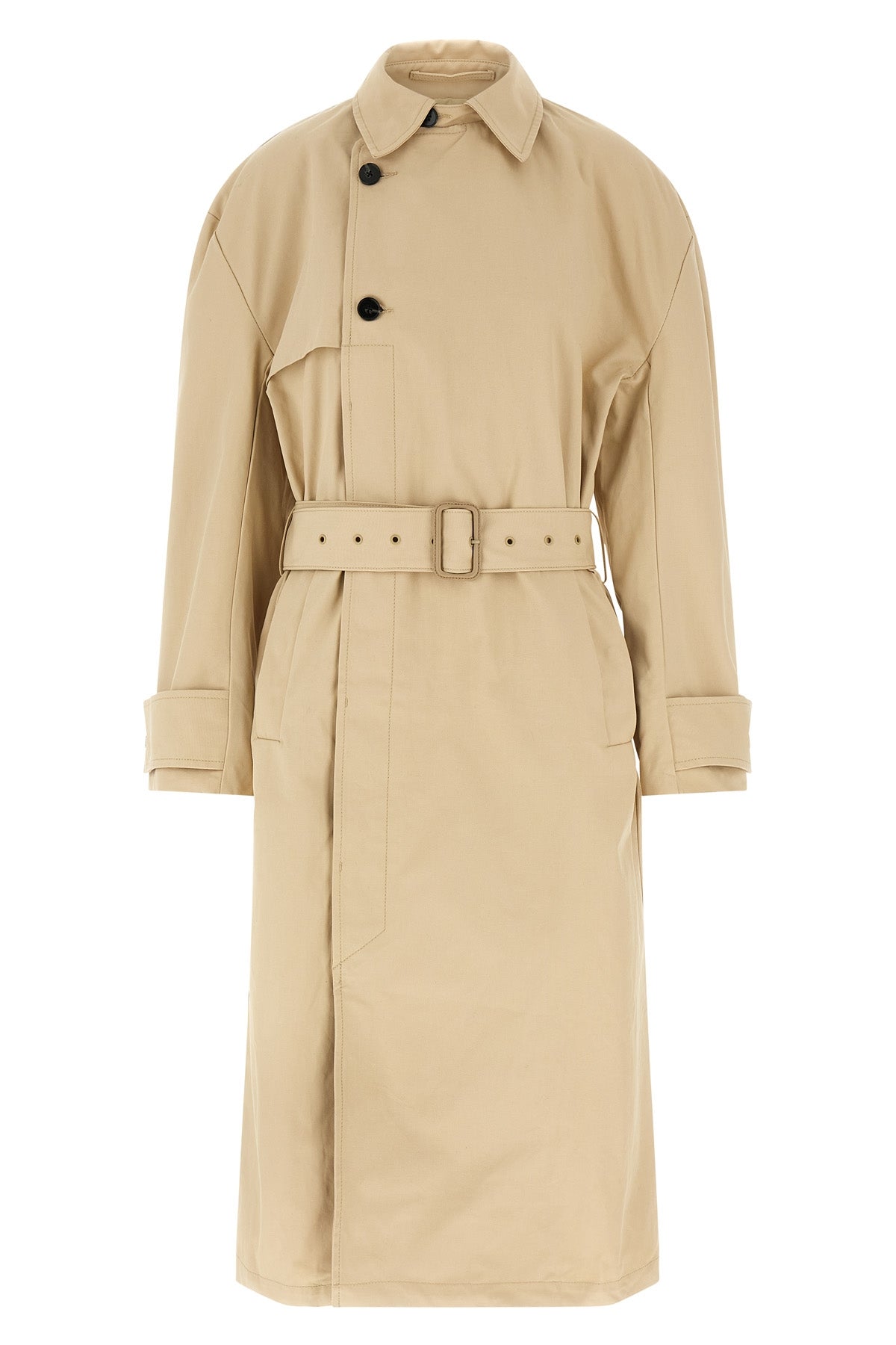 ENTIRE STUDIOS XS classic cotton canvas trench coat
