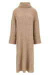 manhattan alpaca knit midi dress