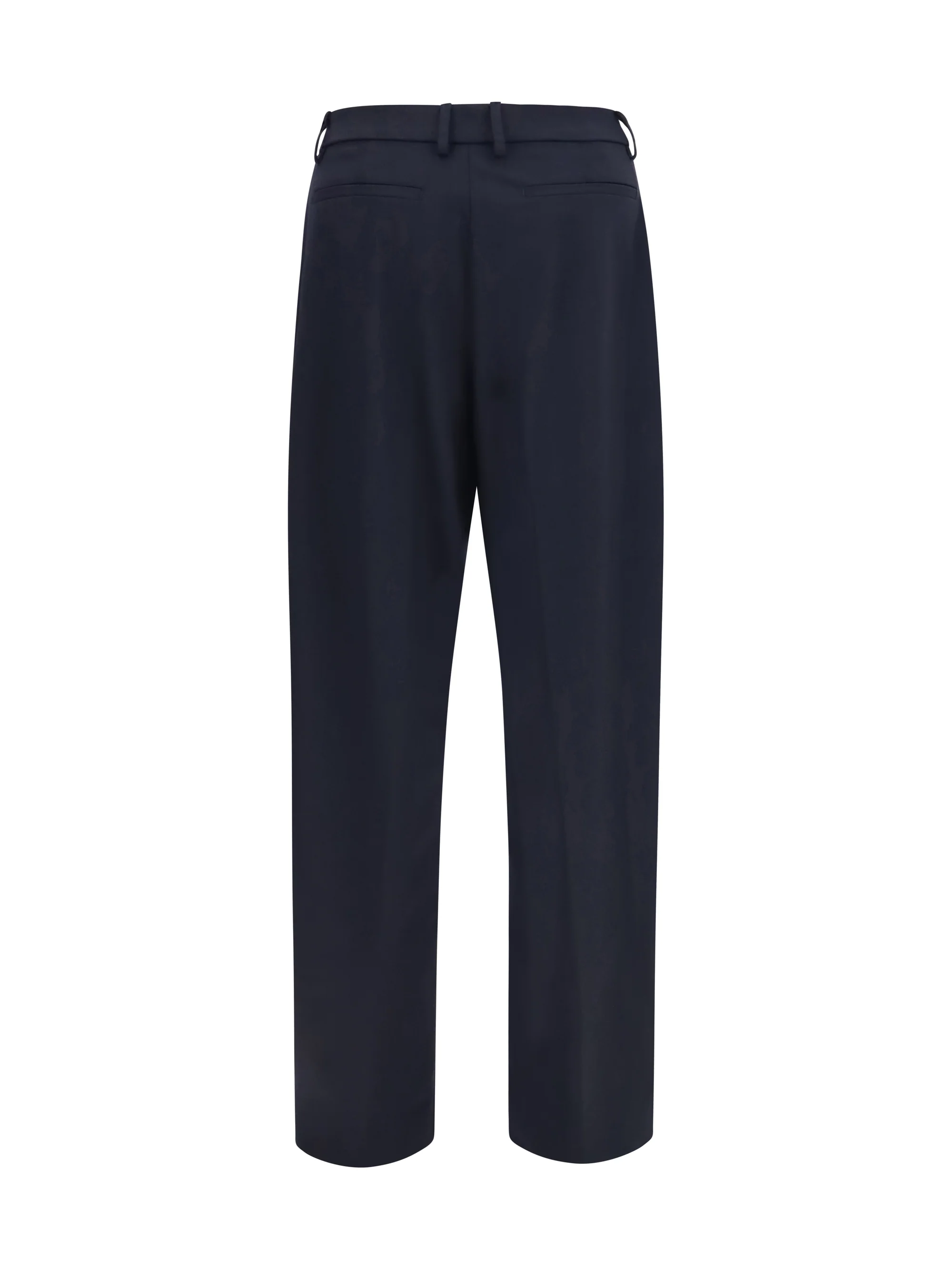 THE LATEST 38 straight-leg wool-blend pants