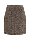 tweed mini skirt