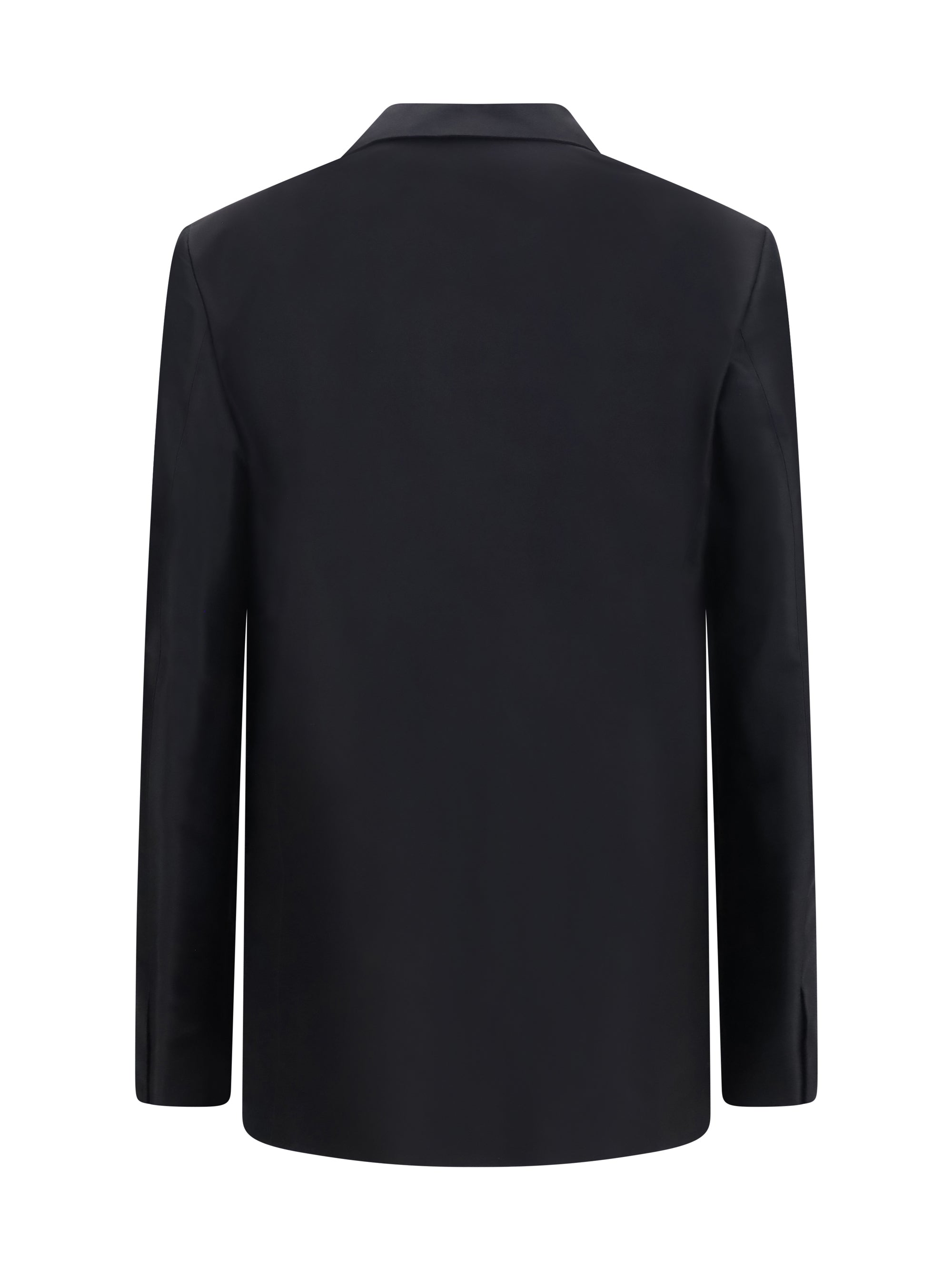 silk faille jacket