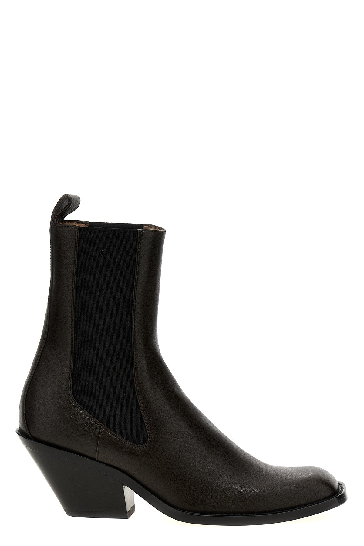 KHAITE 37 austin leather ankle boots