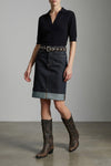 clive boots in vegetable-tanned calf leather and brushed by hand to obtain a r