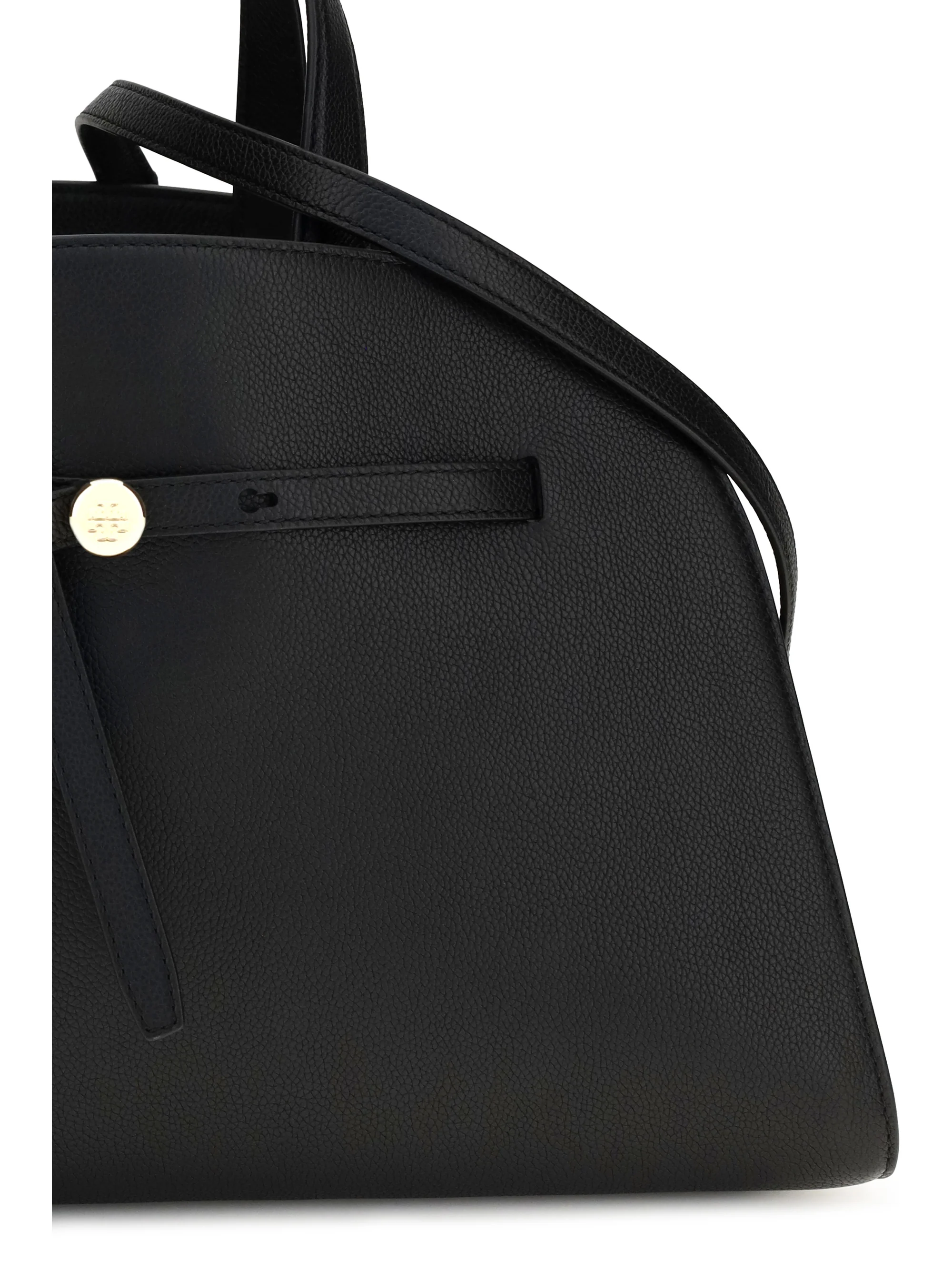 romy calf leather top handle bag