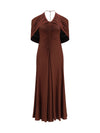 jersey midi dress