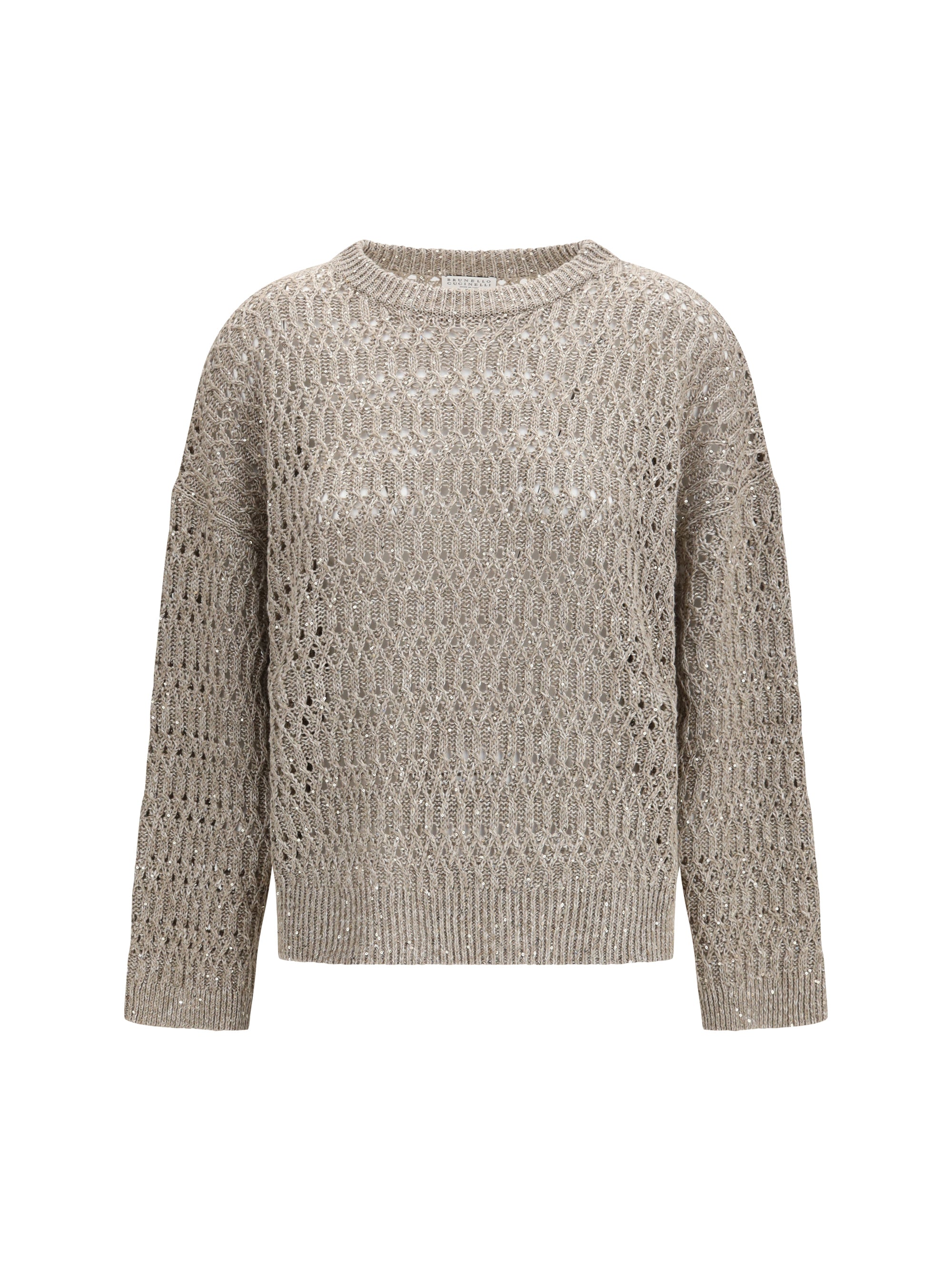 BRUNELLO CUCINELLI XL openwork sweater