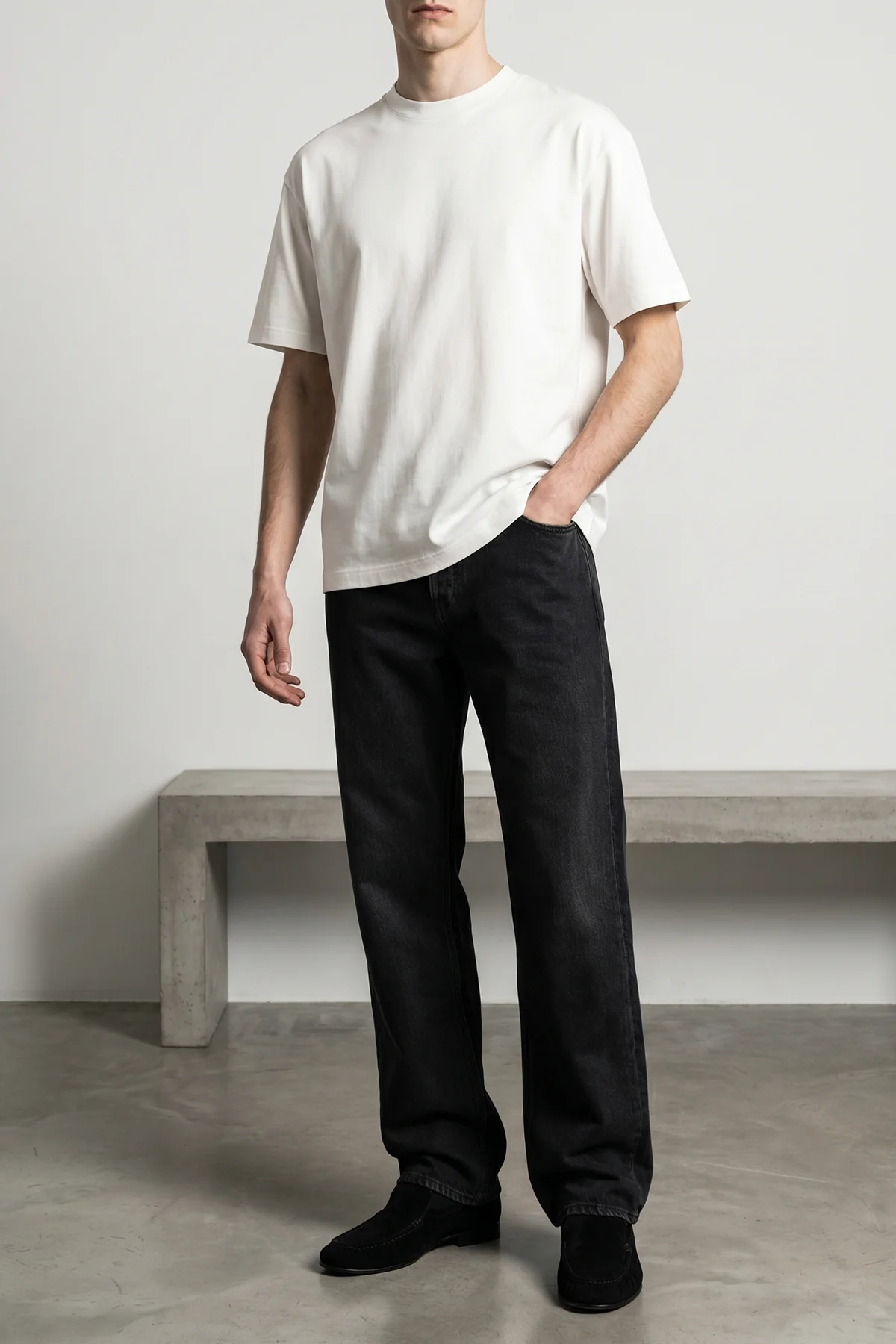 THE ROW 42 soft two suede loafers