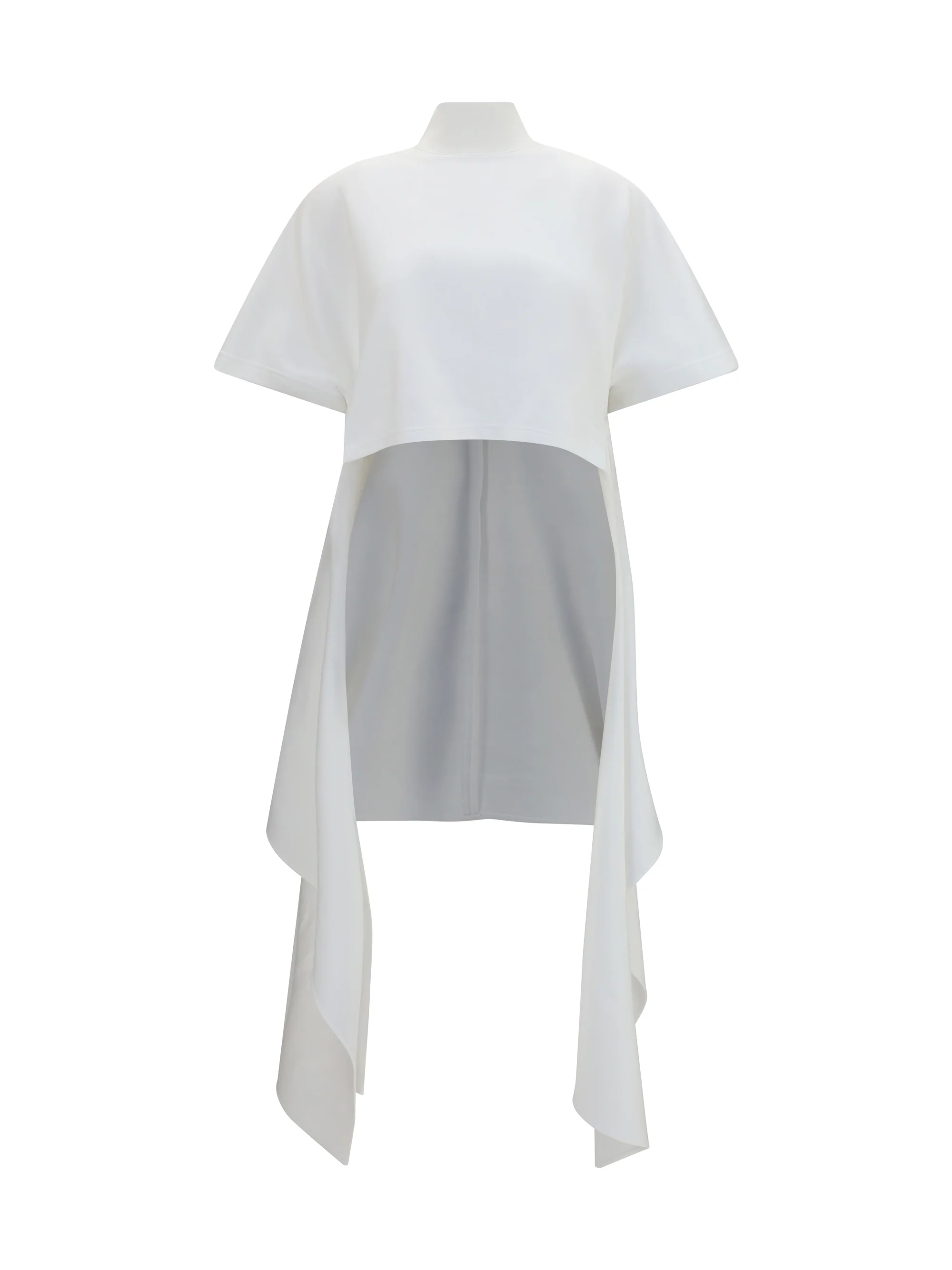 ALAÏA 36 asymmetric cotton t-shirt