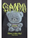 forest teddy graphic t-shirt
