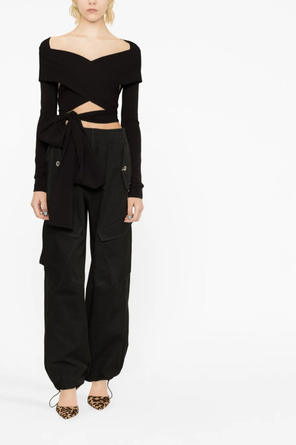 DOLCE amp; GABBANA 44 kim dolceamp;gabbana stretch fabric top
