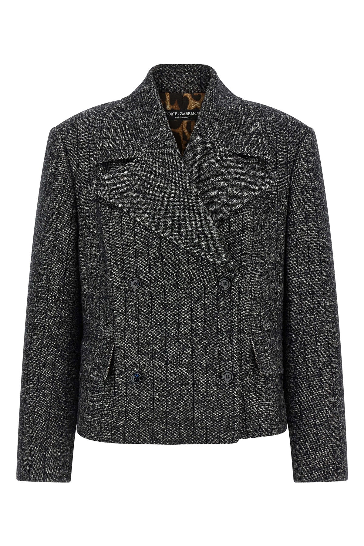 DOLCE amp; GABBANA 38 striped wool blazer