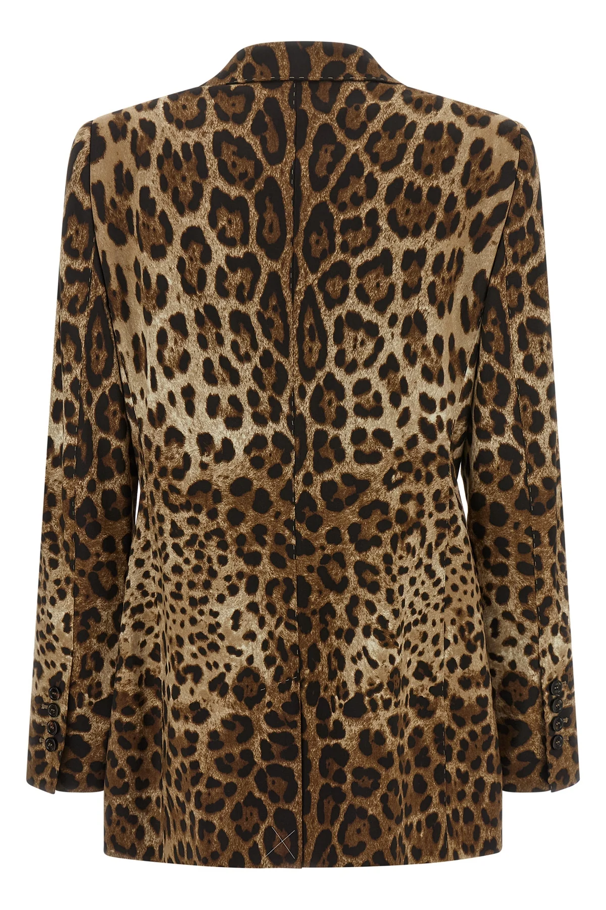 the dolce&gabbana blazer redefines the codes of tailoring through a bold all-ove