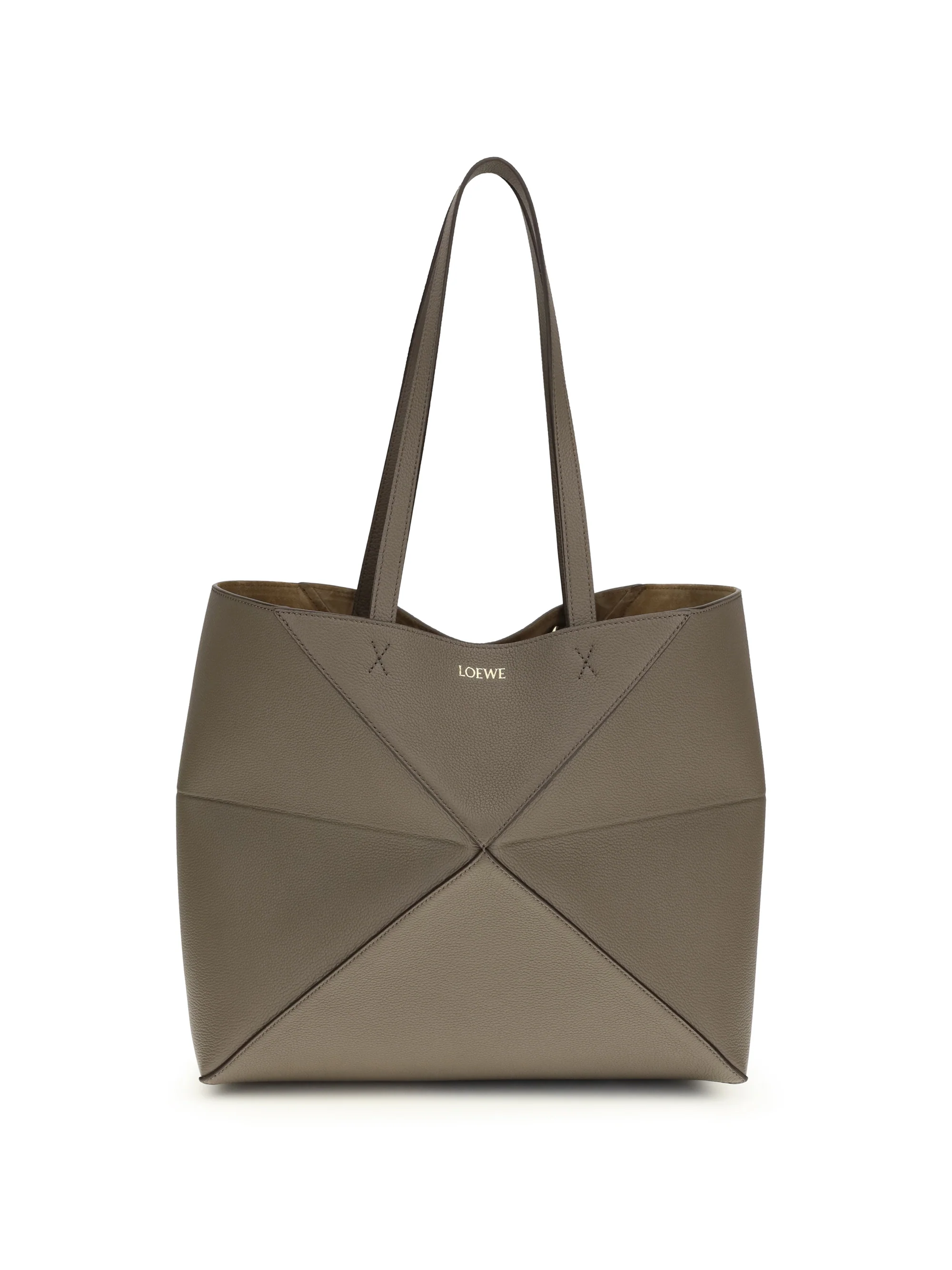 medium puzzle fold tote bag