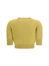 n°474 super little cropped crewneck cardigan