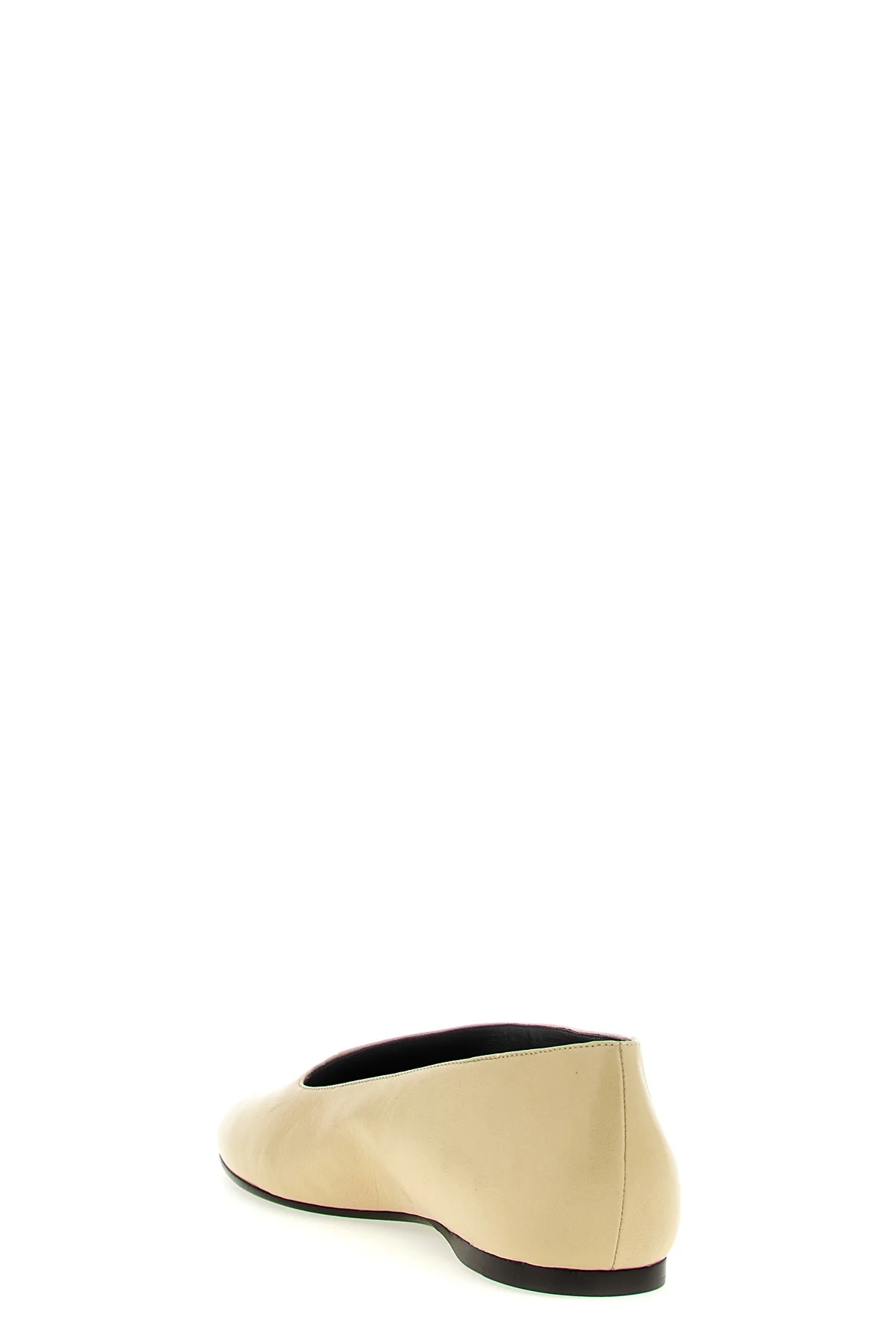 diana asymmetrical nappa ballet flats