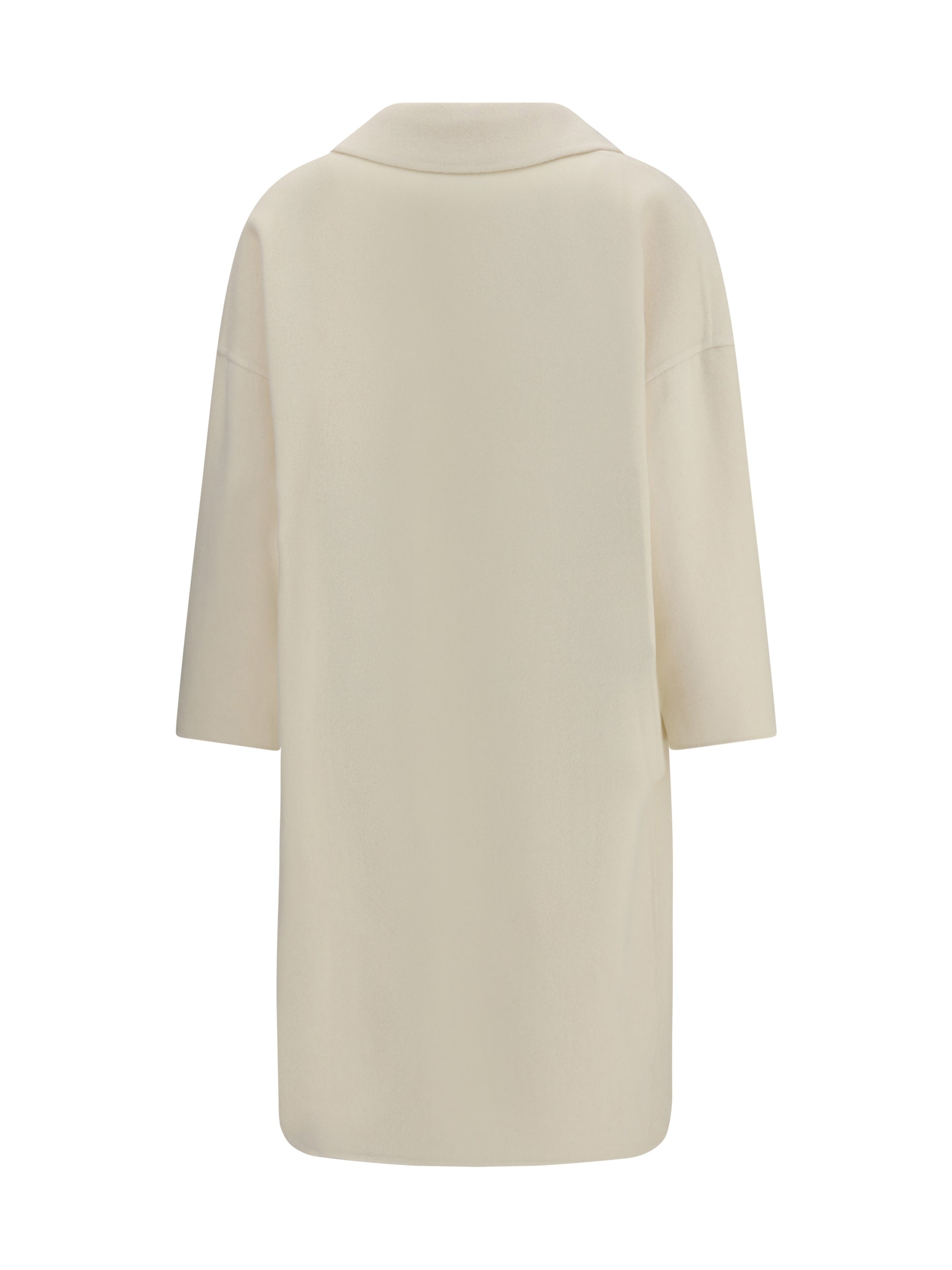 AFTERCOAT 44 double-breasted long coat