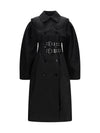 belted double-breasted coat