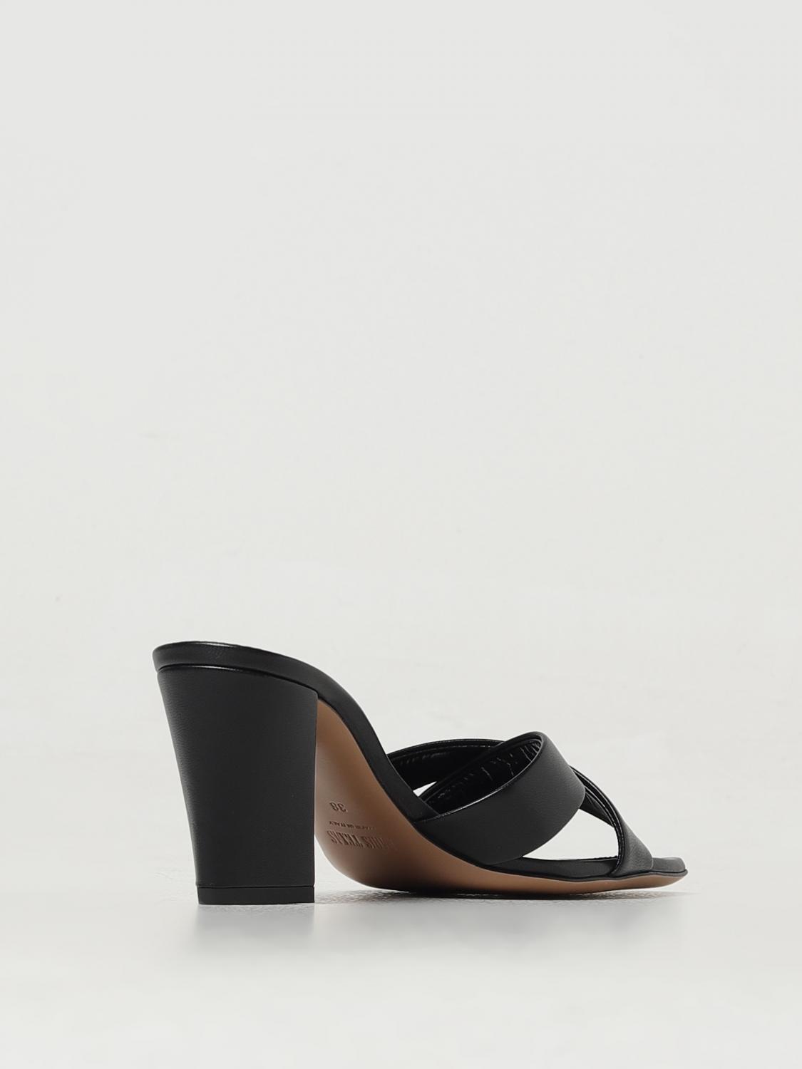 woman's heeled sandal