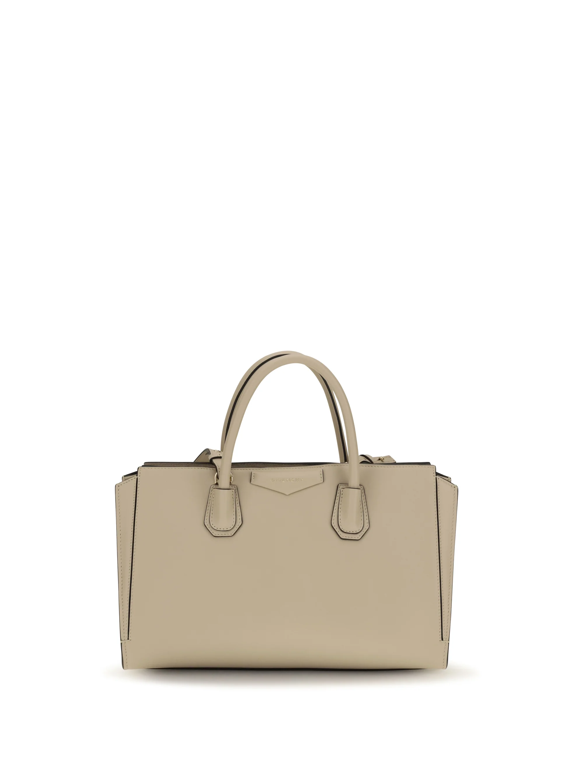 GIVENCHY OS small antigona catchall glossy grained leather handbag