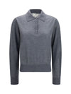 miles long-sleeve fine-knit polo