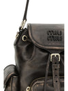 medium leather backpack