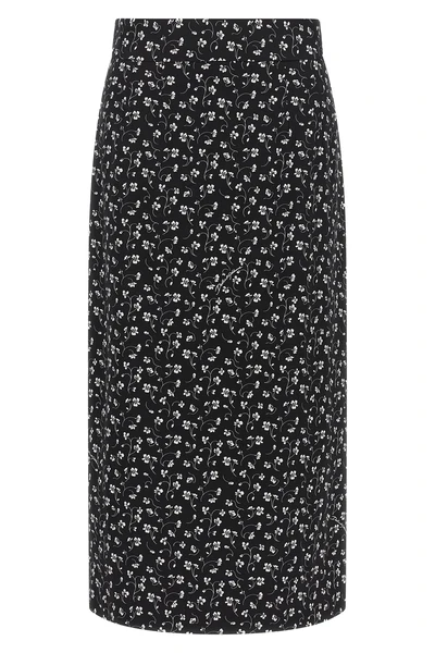 the dolcegabbana silk blend midi skirt embodies timeless sartorial elegance