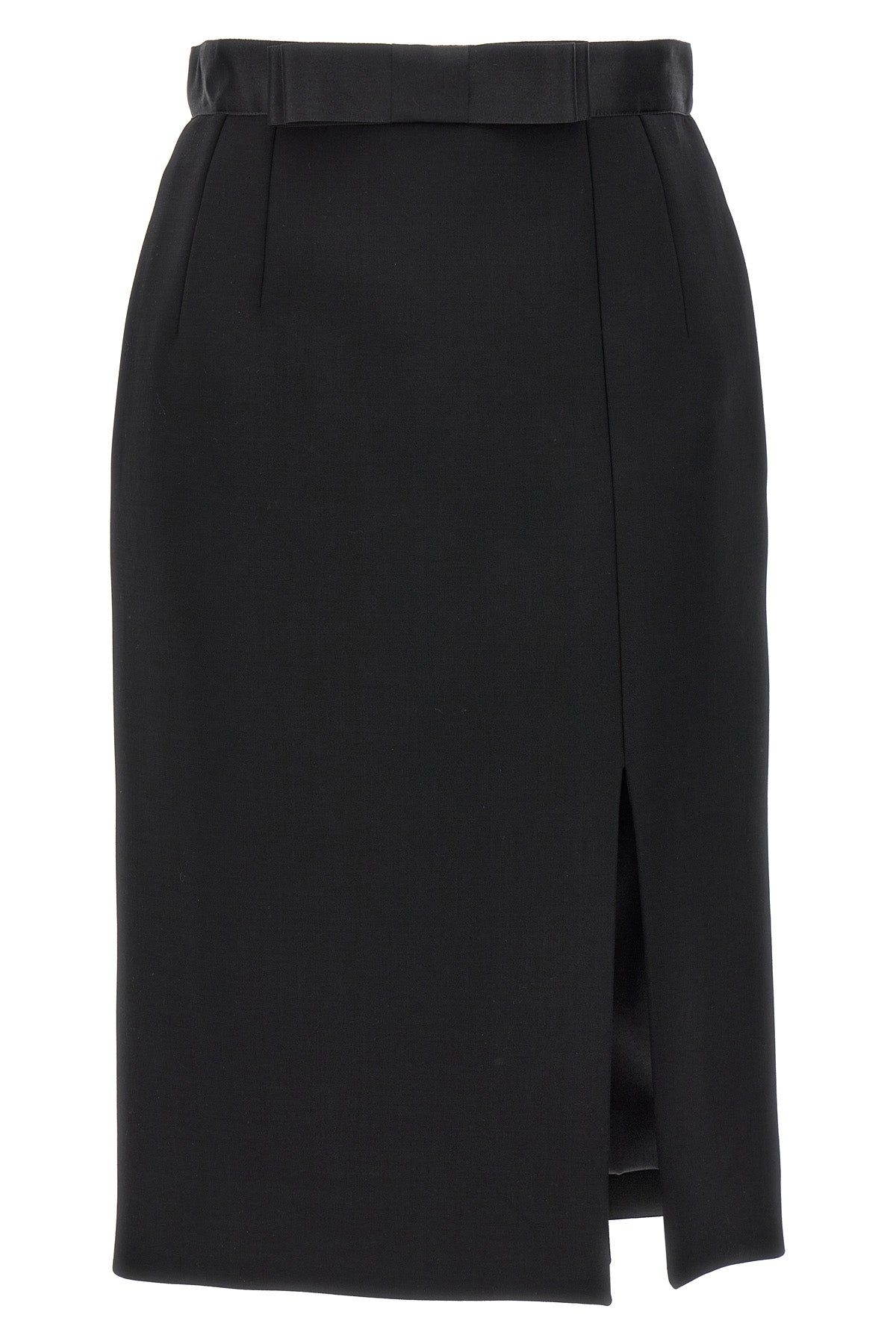 DOLCE amp; GABBANA 40 stretch wool pencil skirt