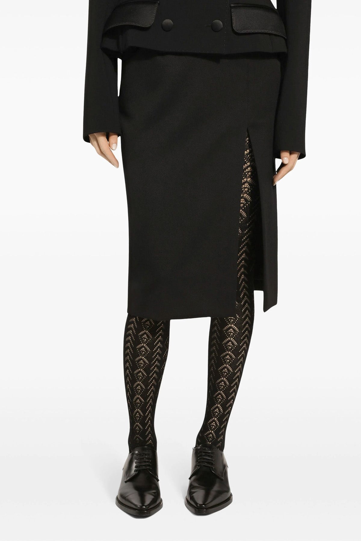 DOLCE amp; GABBANA 46 wool skirt