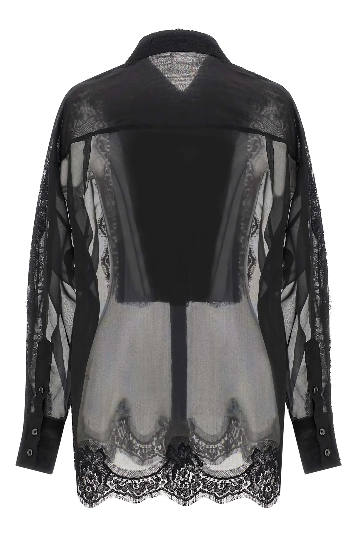 DOLCE amp; GABBANA 40 cashmere organza shirt