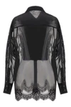 cashmere organza shirt