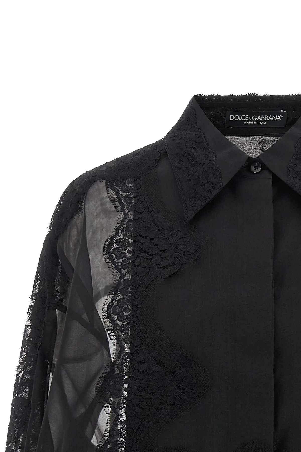 cashmere organza shirt