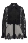 cashmere organza shirt