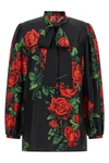 the dolce&gabbana shirt defines a romantic and sophisticated aesthetic through a