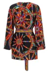 the dolce&gabbana mini dress exemplifies the brands dedication to vibrant itali
