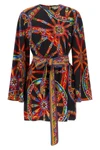 the dolce&gabbana mini dress exemplifies the brands dedication to vibrant itali