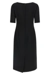 the dolce&gabbana double crêpe wool midi dress defines an impeccable sartorial s